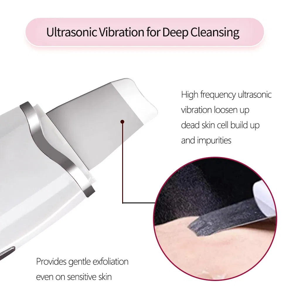 3-in-1 Ultrasonic Skin Scrubber